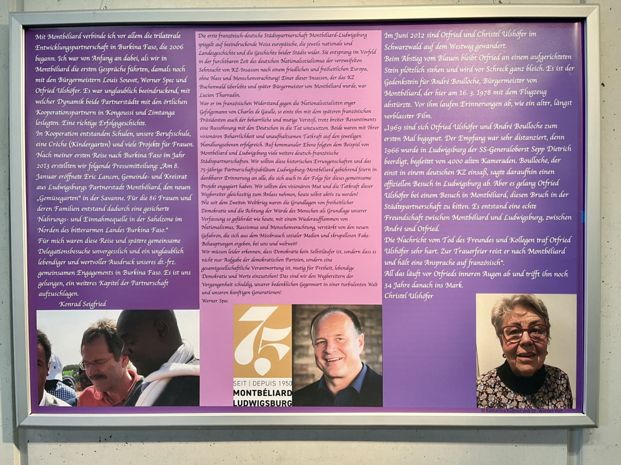 Stimmen von Konrad Seigfried, Werner Spec und Christel Ulshöfer